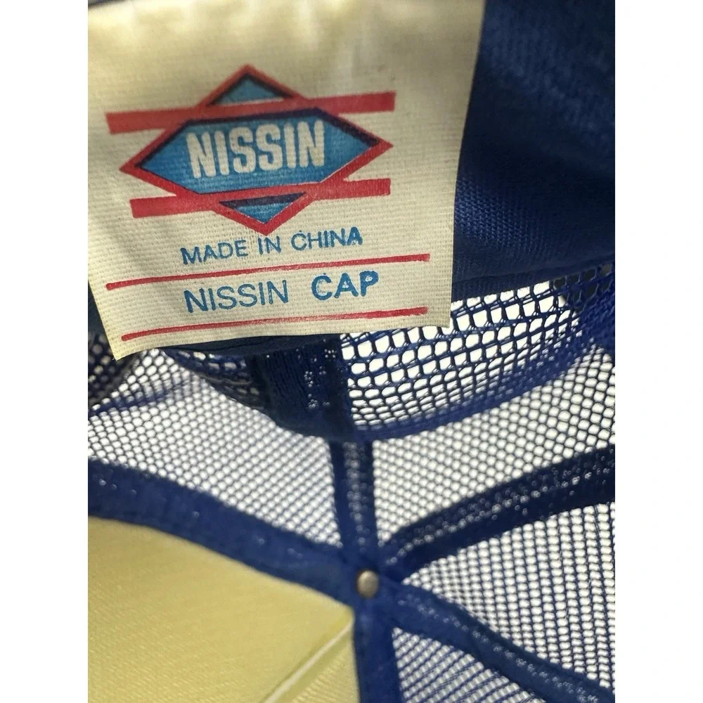 VTG 3 Stripe SnapBack Hat Southern Commercial Service Inc Trucker Hat Meshback